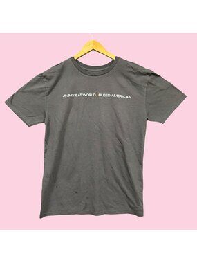 Jimmy Eat World Bleed American Album Rock Band Oversized Tee S